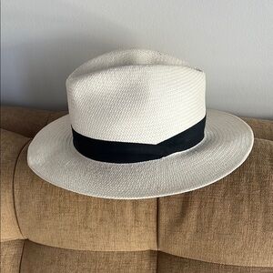 Rag and Bone off White Fedora Hat